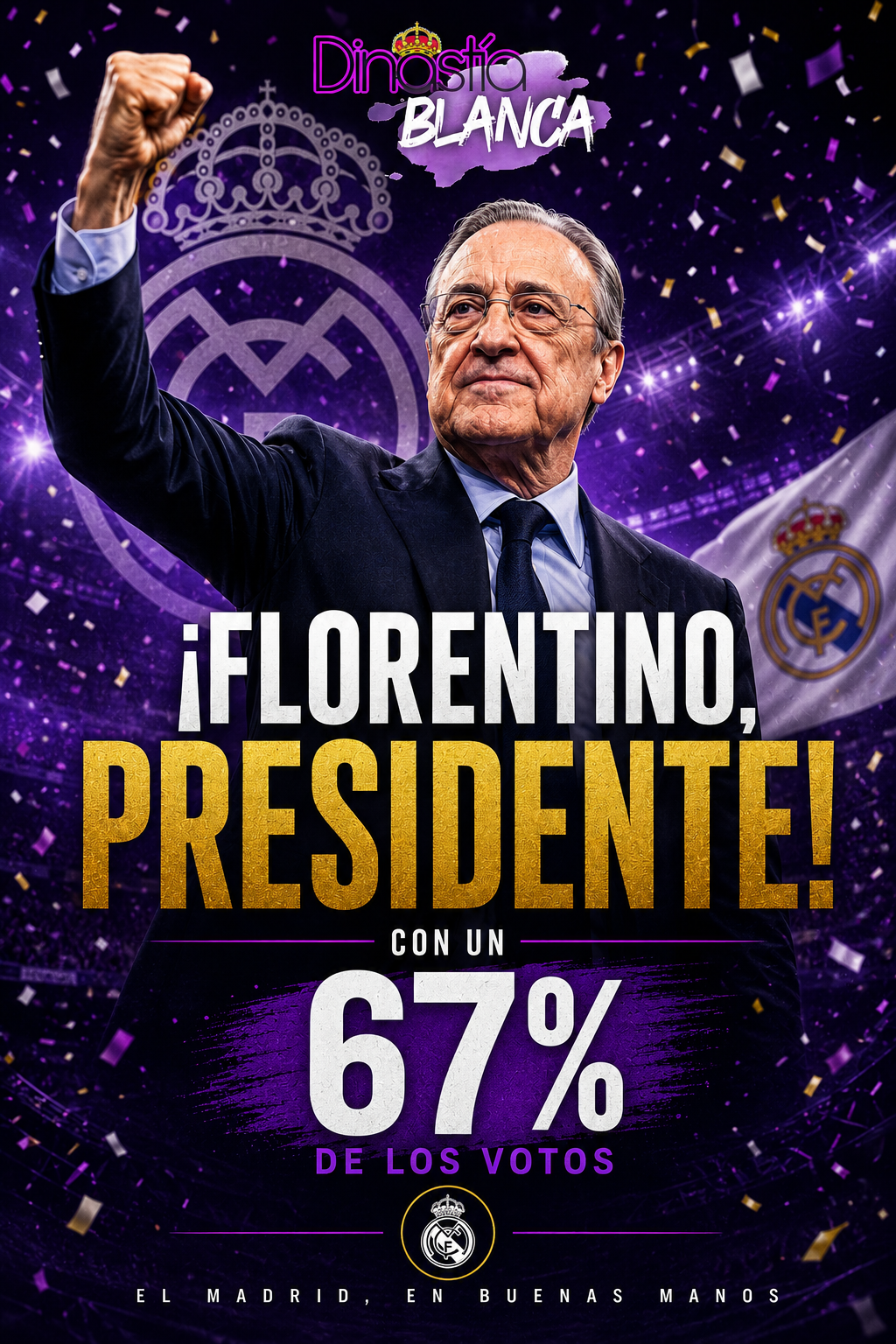 🚨 ¡Florentino, presidente!
