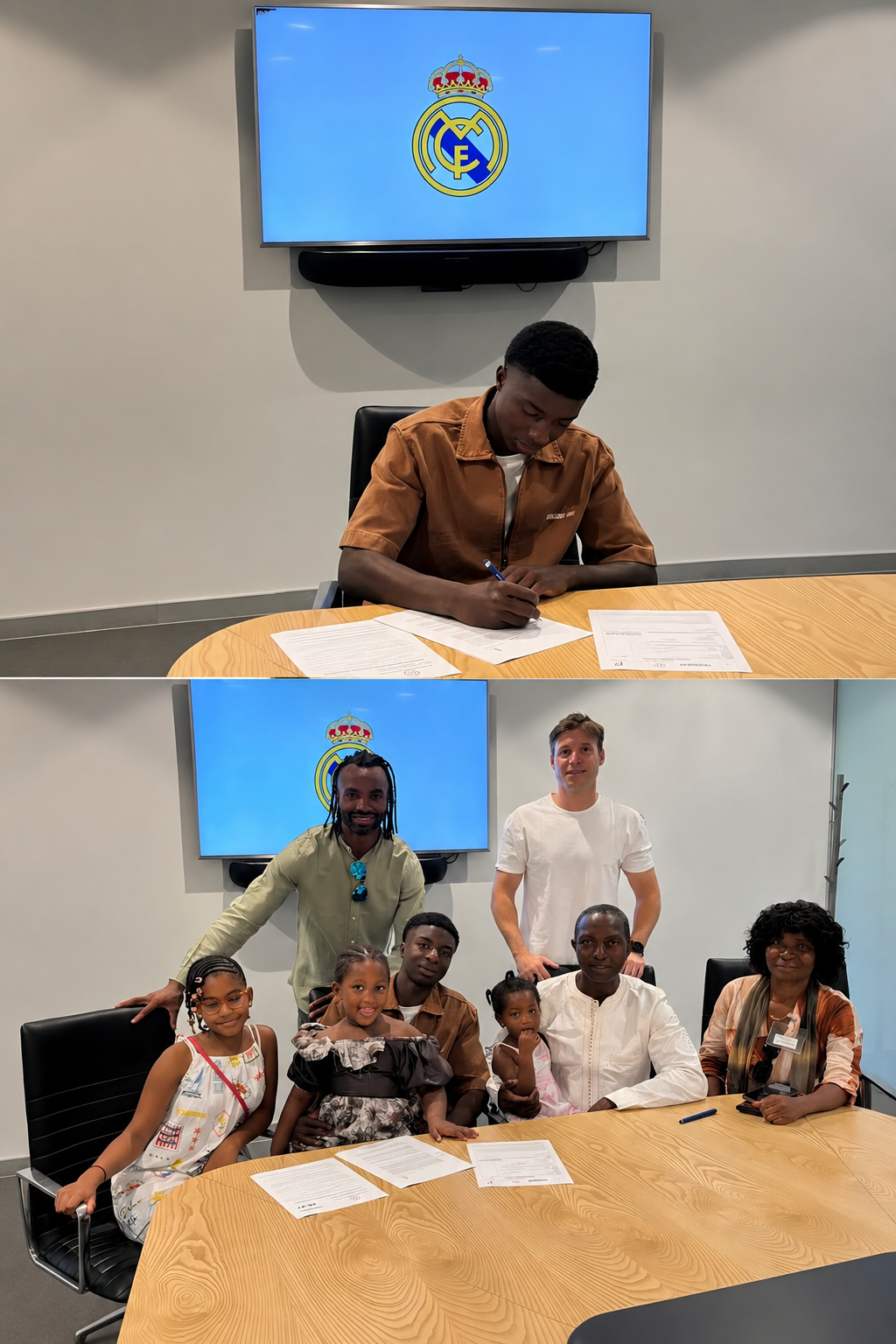 Cherif firma su primer gran contrato en el Real Madrid