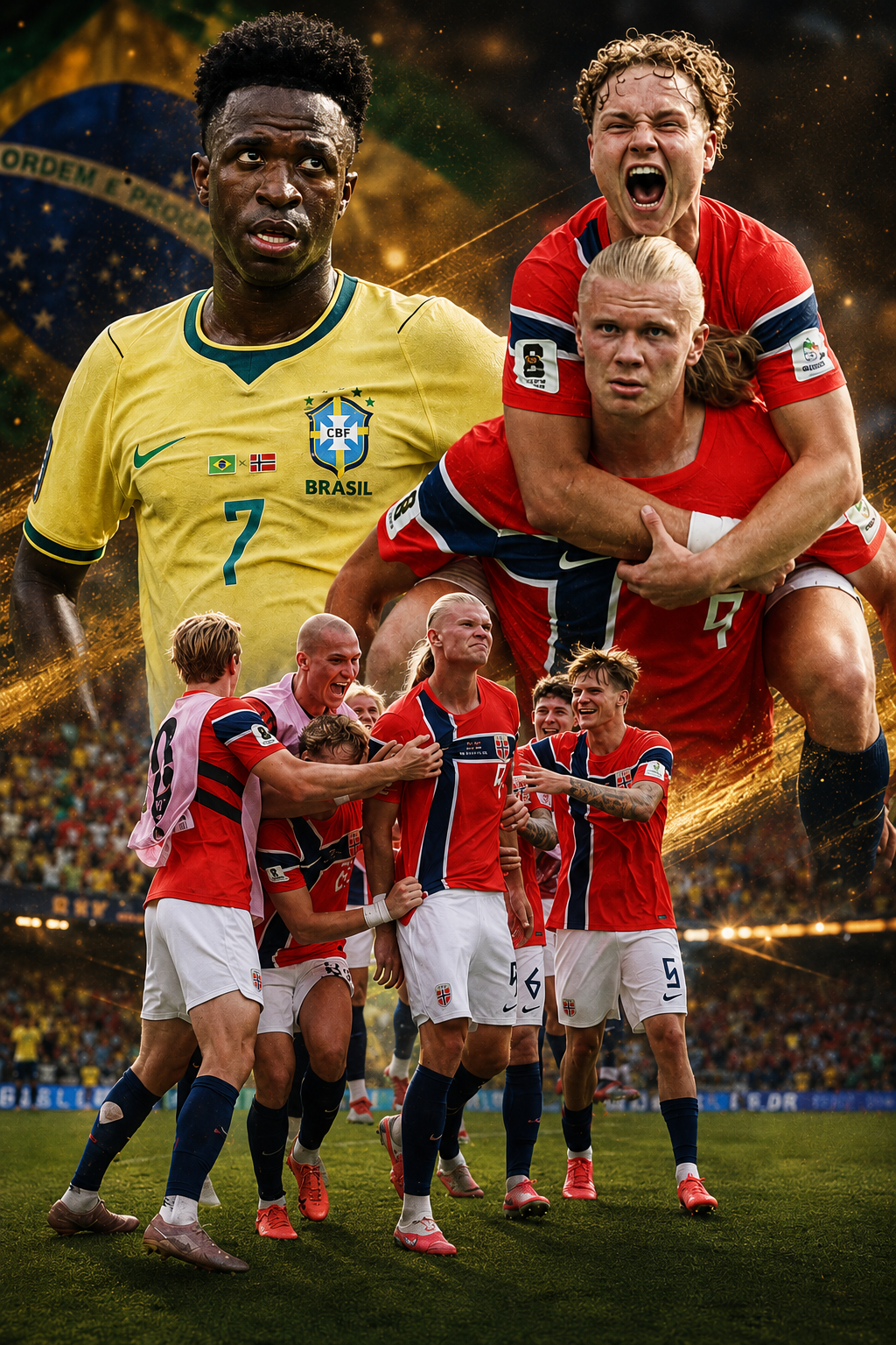 Haaland deja sin Mundial a Vinicius