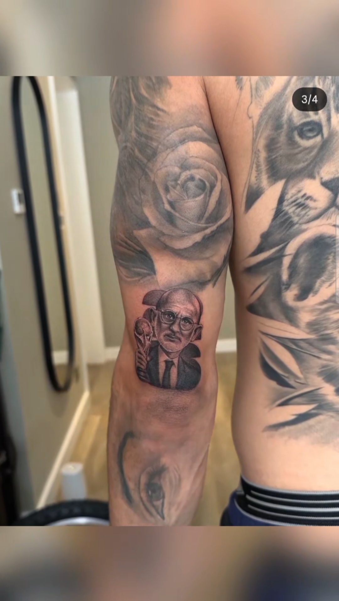 ¡Cucurella se tatua a Luis de la Fuente!