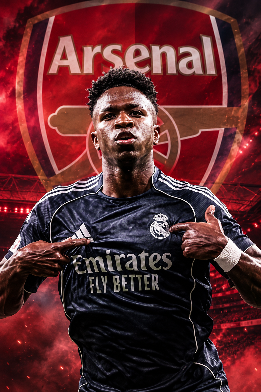 Vinicius vuelve a Madrid… tras hablar con Arteta y Berta