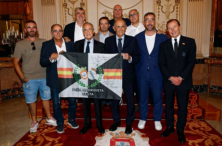 Grandeza y señorío: el Real Madrid visita Ceuta y muestra su apoyo