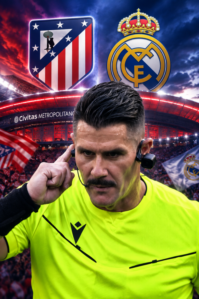 La polémica del derbi: dos rojas perdonadas al Atlético y roja a Huijsen